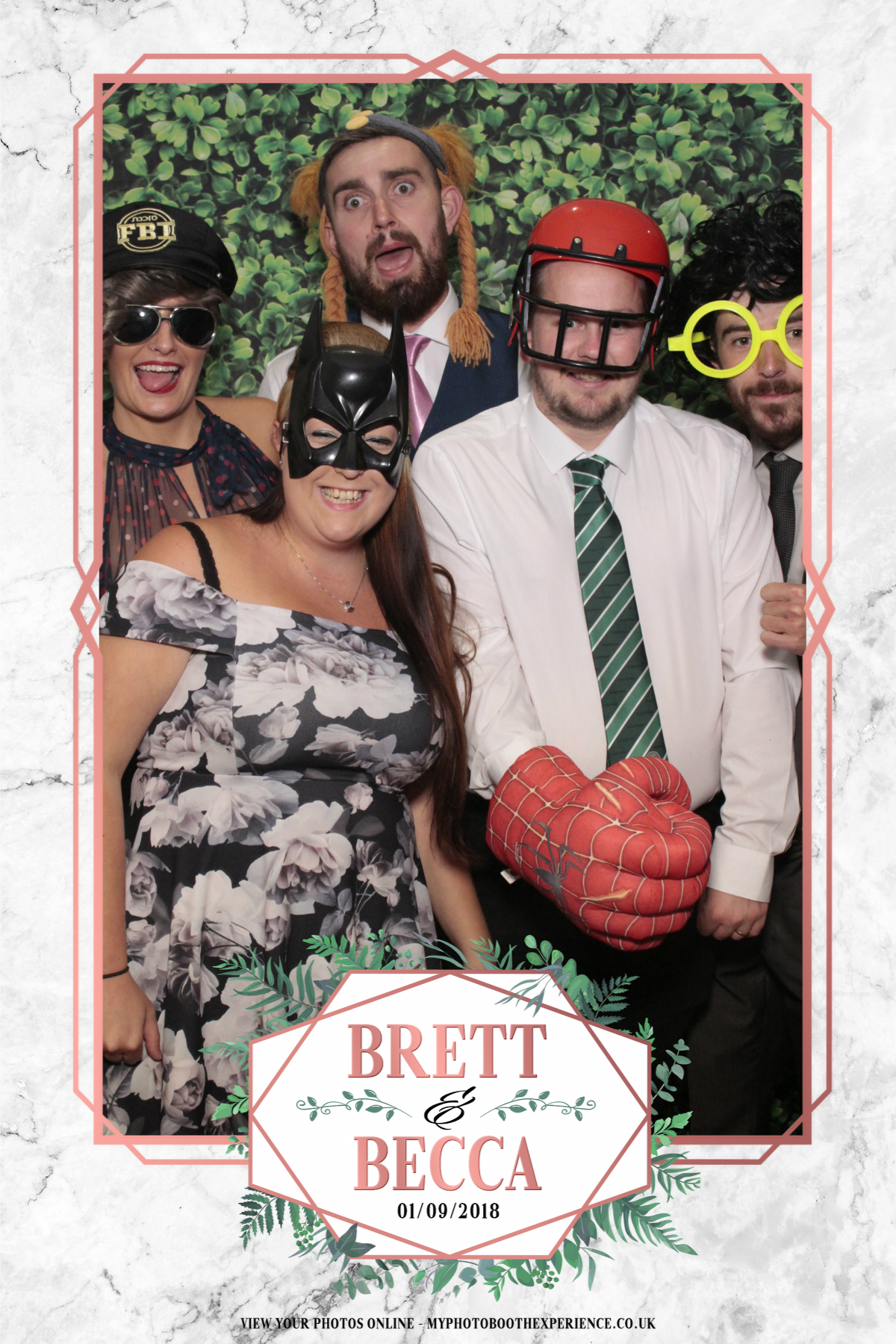 Brett & Becca's Wedding | View more photos from the event at gallery.myphotoboothexperience.co.uk/u/MyPhotoBoothExperienceLtd/Brett-Beccas-Wedding